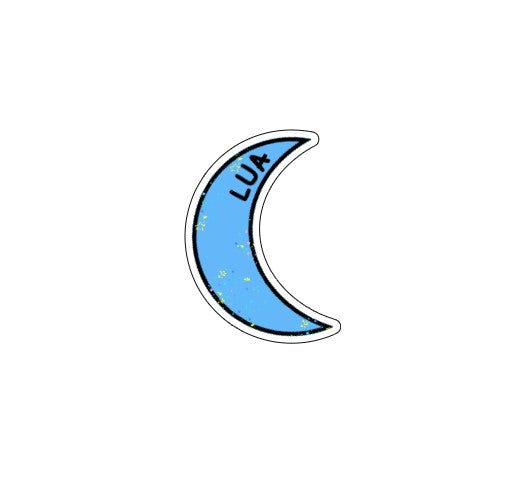 Blue Lua Sticker