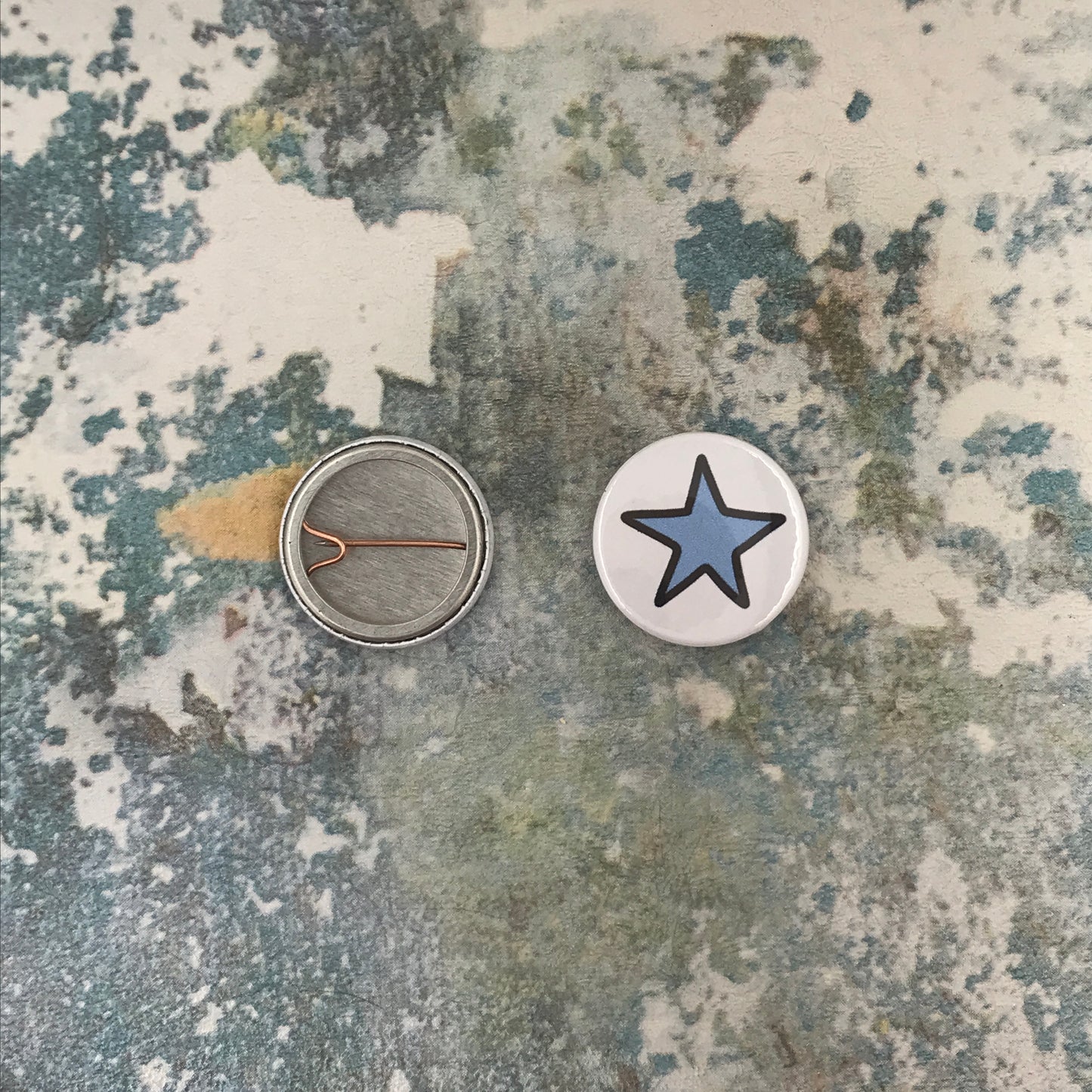 Blue Star Small Pin