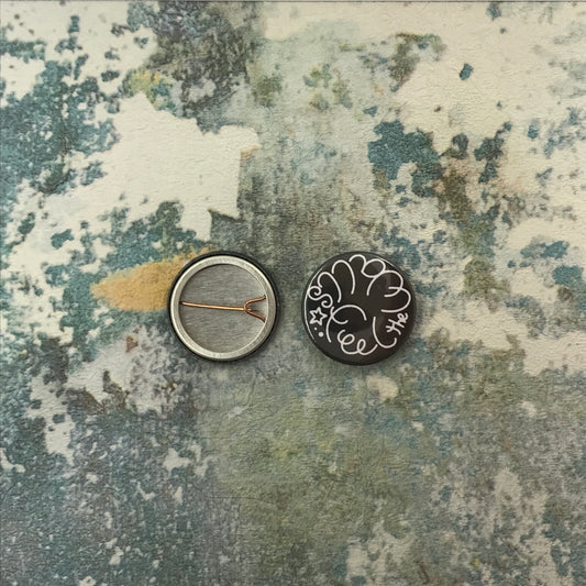 FTW Black Small Pin