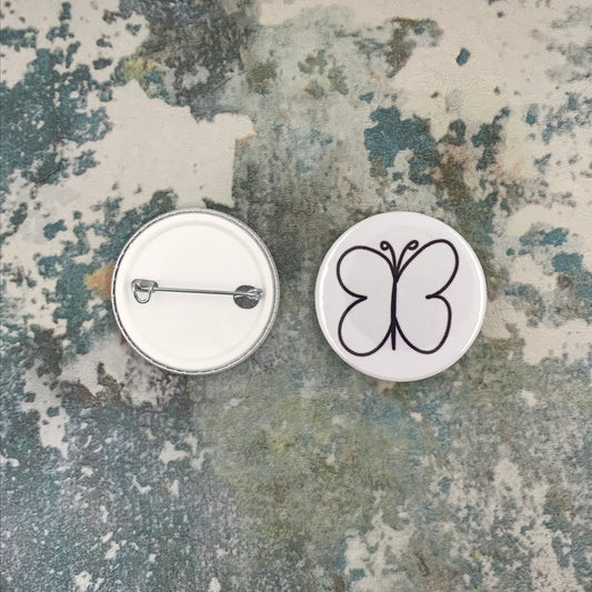 Butterfly Medium Pin