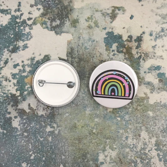Rainbow Medium Pin