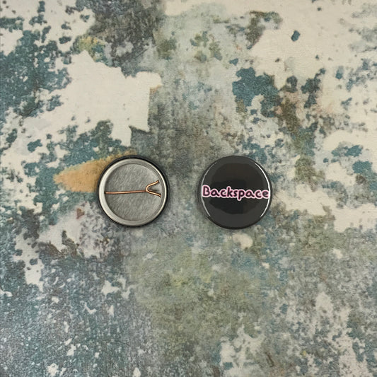 Backspace Small Pin