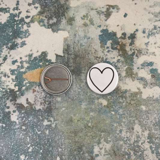 B Heart Small Pin