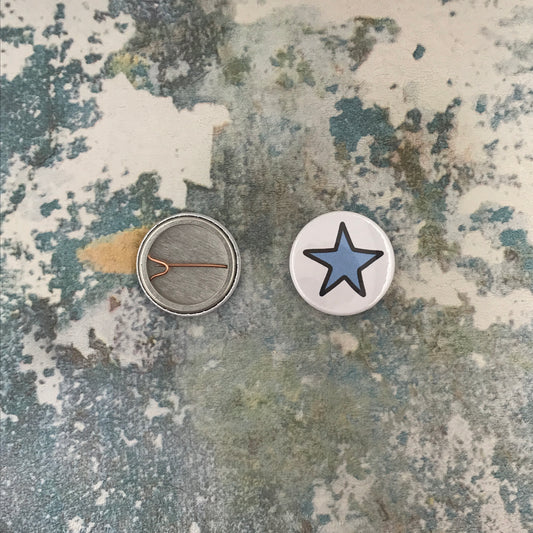 Blue Star Small Pin