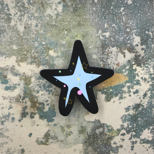 Blue Star Sticker