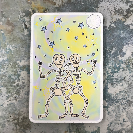 Nebula Couple Sticker Sheet