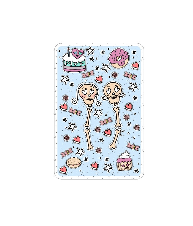 Party Couple Sticker Sheet