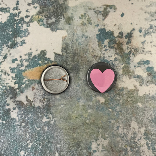 Pink Heart Small Pin